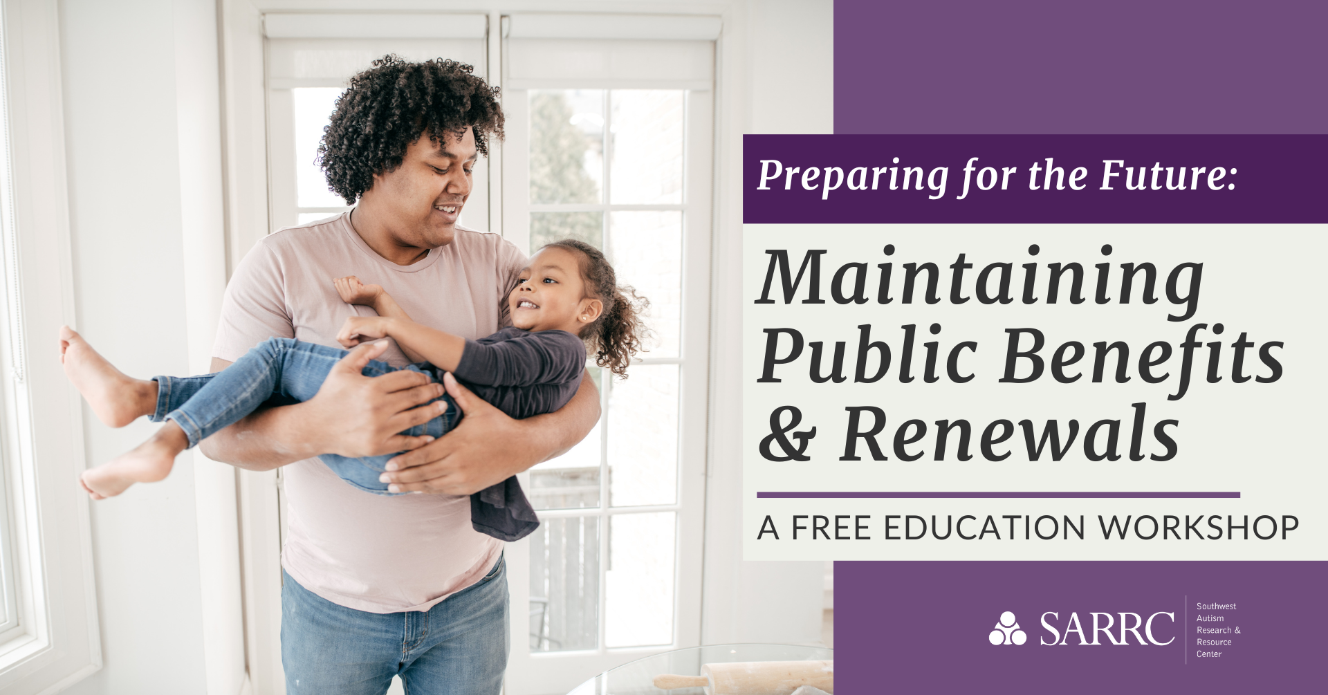 Maintaining public benefits and renewals, free workshop